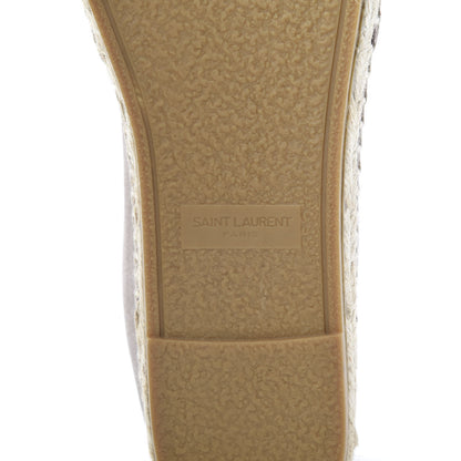 Saint Laurent Suede Espadrilles 38 Rose Antique 7 of 8