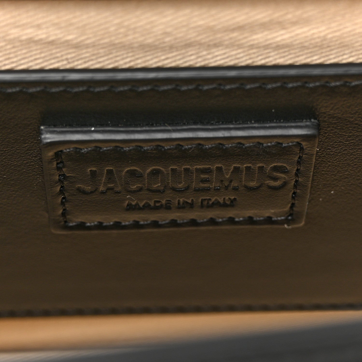 Jacquemus Smooth Calfskin Le Grand Bambino Black 6 of 11