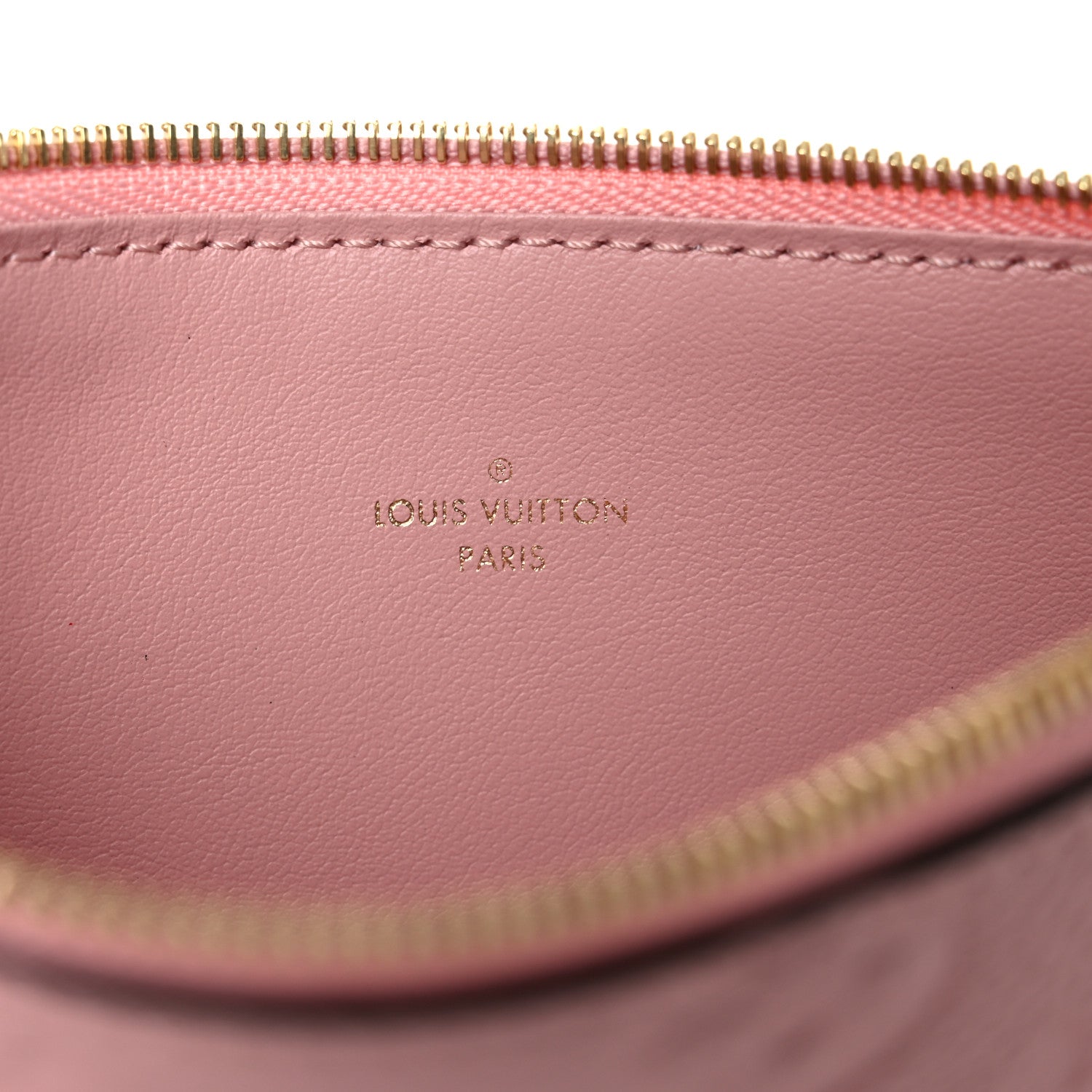 Louis Vuitton Empreinte Felicie Chain Wallet Zippered Insert Rose Poudre 6 of 9