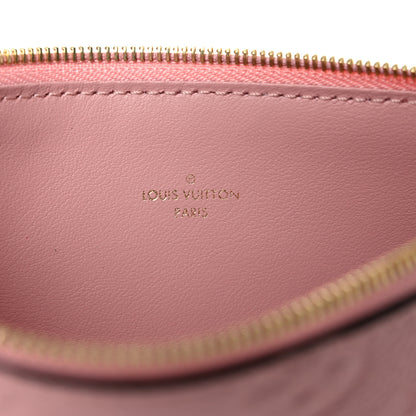 Louis Vuitton Empreinte Felicie Chain Wallet Zippered Insert Rose Poudre 6 of 9