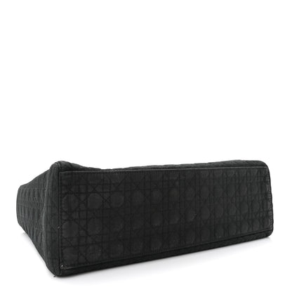 Christian Dior Nylon Cannage Medium Lady Dior Black 4 of 11