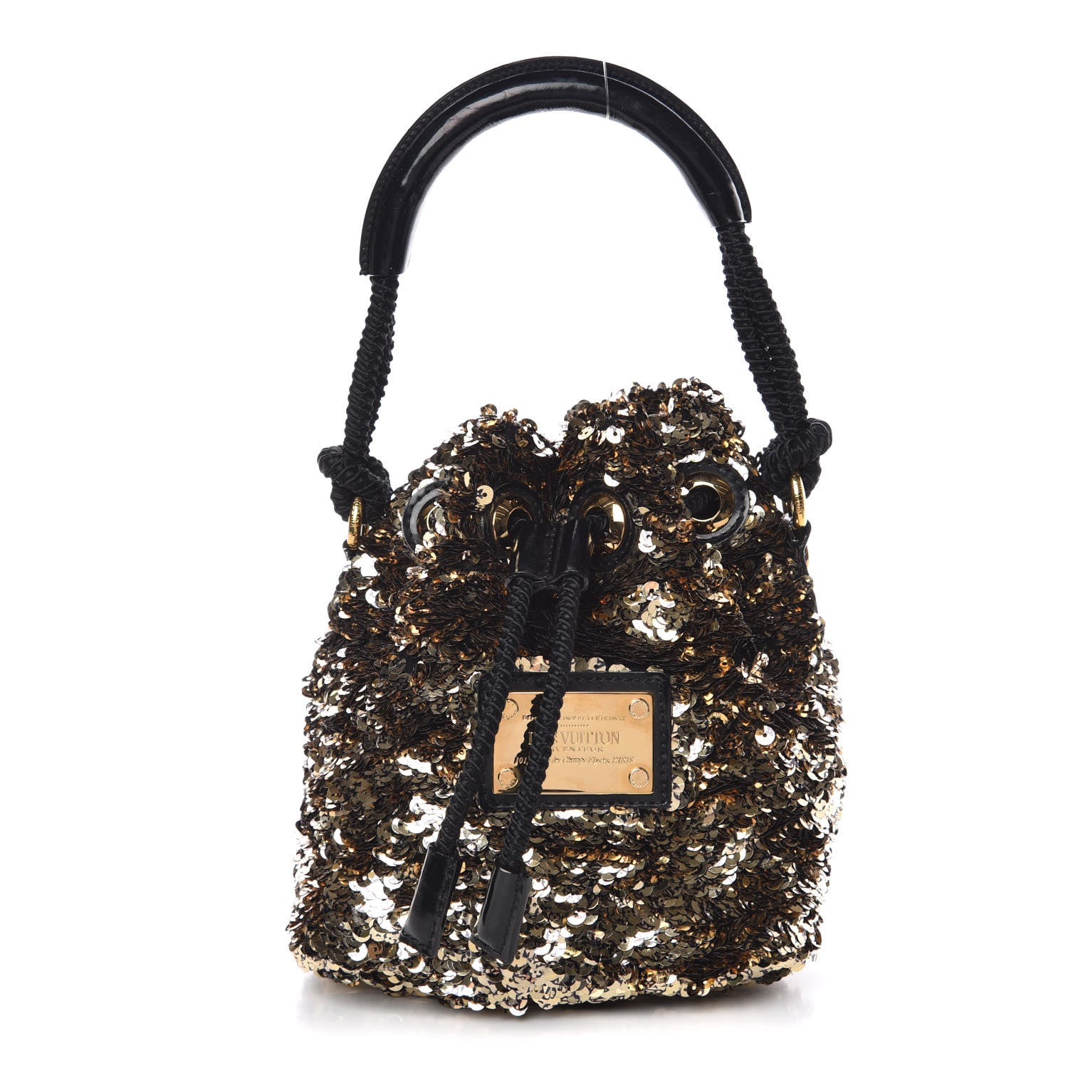 Louis Vuitton Sequin Mini Noe Rococo Gold 1 of 11