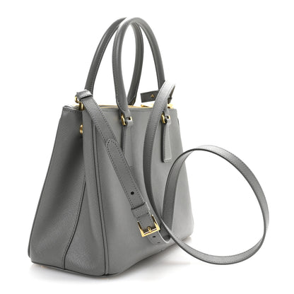 Prada Saffiano Medium Galleria Double Zip Tote Marmo 3 of 10