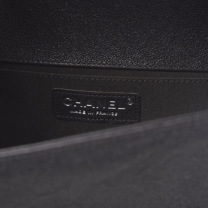 Chanel Caviar Quilted Medium Boy Flap Grey 6 of 11