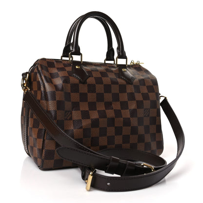 Louis Vuitton Damier Ebene Speedy Bandouliere 25 3 of 10