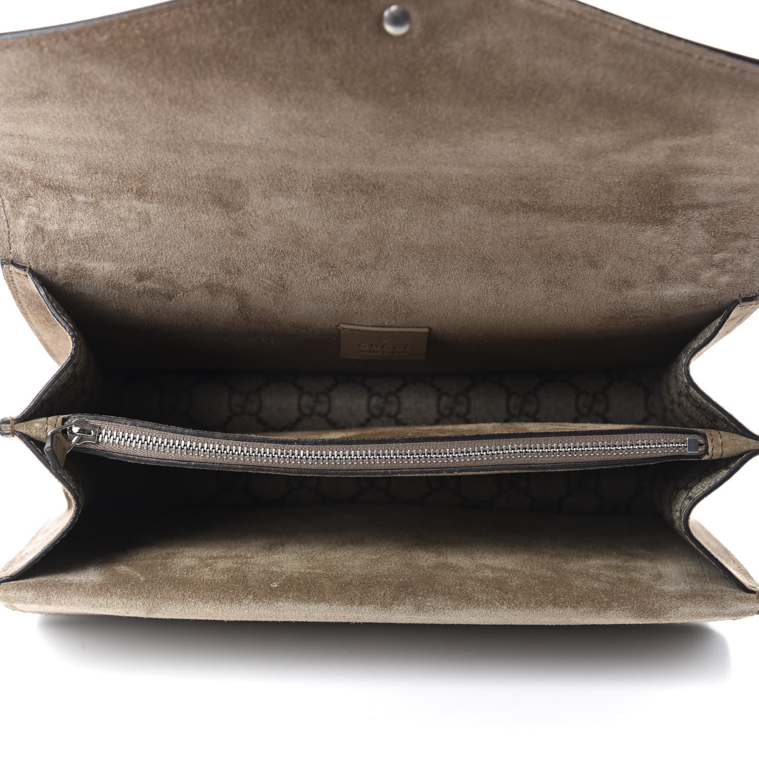 Gucci GG Supreme Monogram Small Dionysus Shoulder Bag Taupe 5 of 10