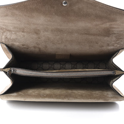 Gucci GG Supreme Monogram Small Dionysus Shoulder Bag Taupe 5 of 10