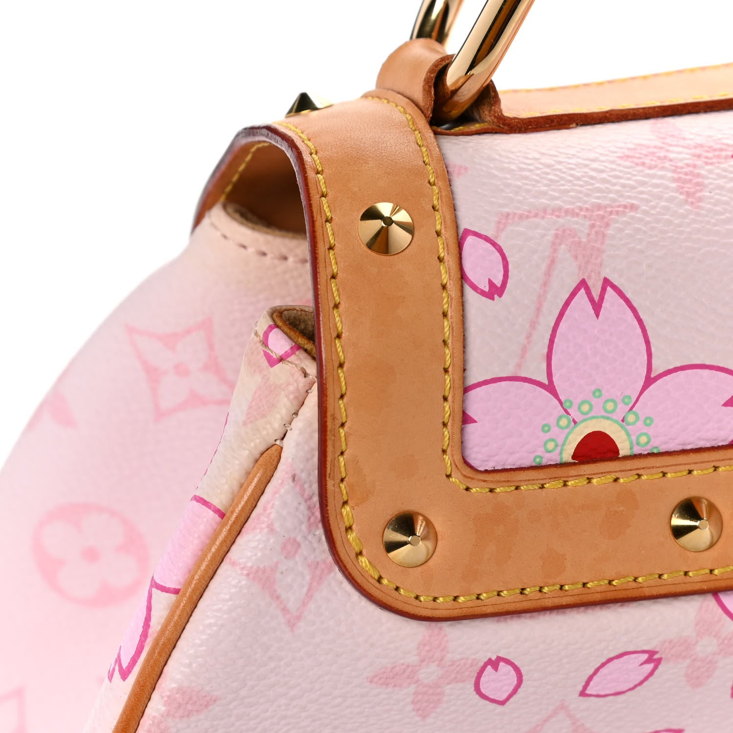 Louis Vuitton Monogram Cherry Blossom Sac Retro Pink 20 of 26