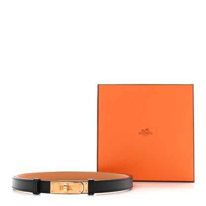 Hermes Epsom Kelly Belt Black 4 of 4