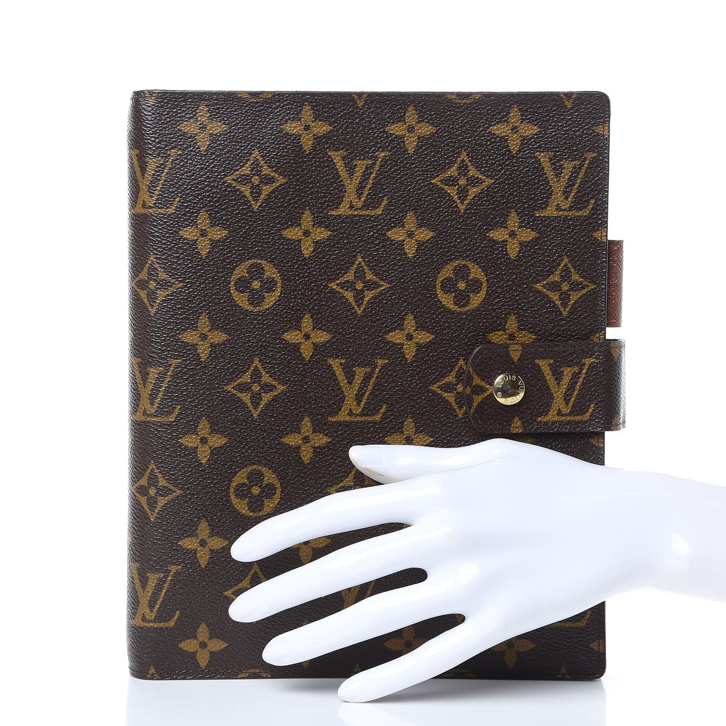 Monogram Large Ring Agenda Cover
