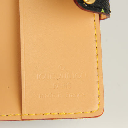 Louis Vuitton Monogram Multicolor Carnet de Bal Mini Agenda Cover Black 5 of 7