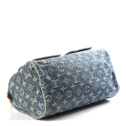Louis Vuitton Monogram Denim Neo Speedy Blue 3 of 12