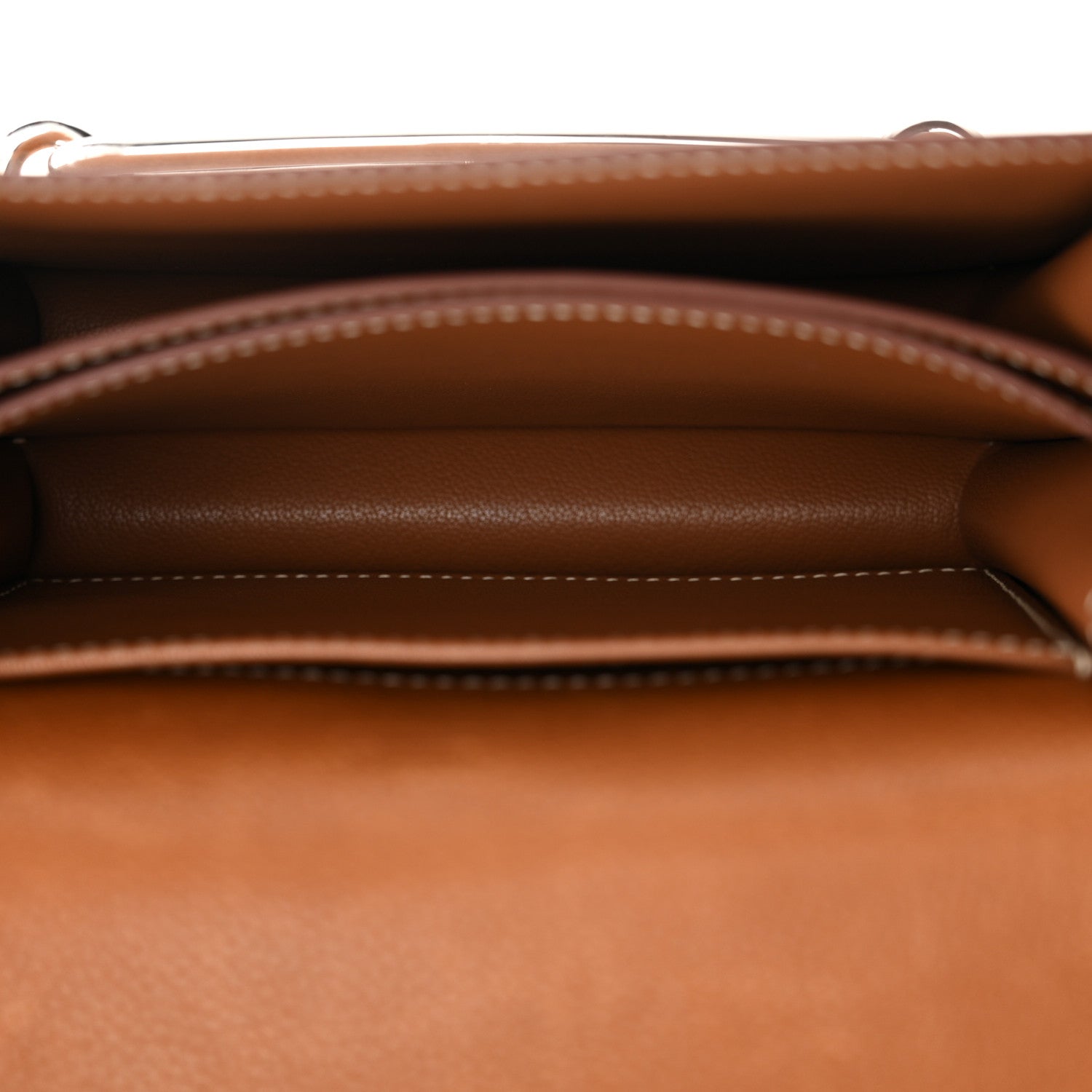 Hermes Barenia Faubourg Mini Sac Roulis Fauve 5 of 18