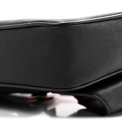 Gucci Soft GG Supreme Monogram Web Belt Bag Black Grey 10 of 10