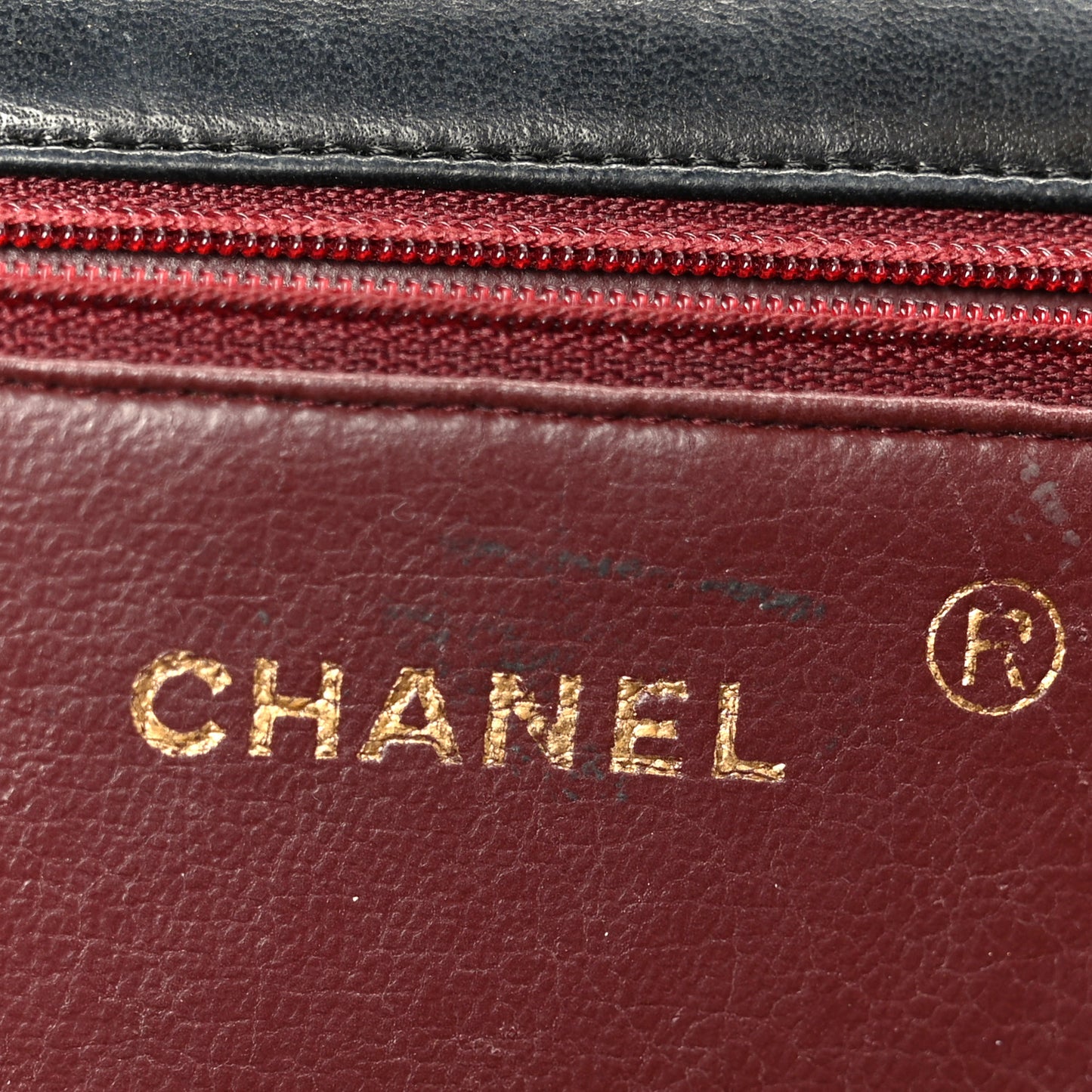 Lambskin Quilted Medium Single Flap Black