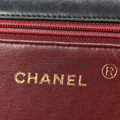Chanel Lambskin Quilted Medium Single Flap Black 6 of 14