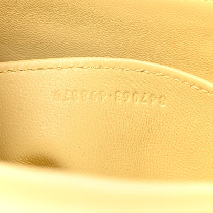 Gucci Calfskin Horsebit 1955 Aura Small Shoulder Bag Yellow 7 of 10