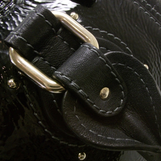 Chloe Patent Leather Paddington Tote Noir 7 of 18
