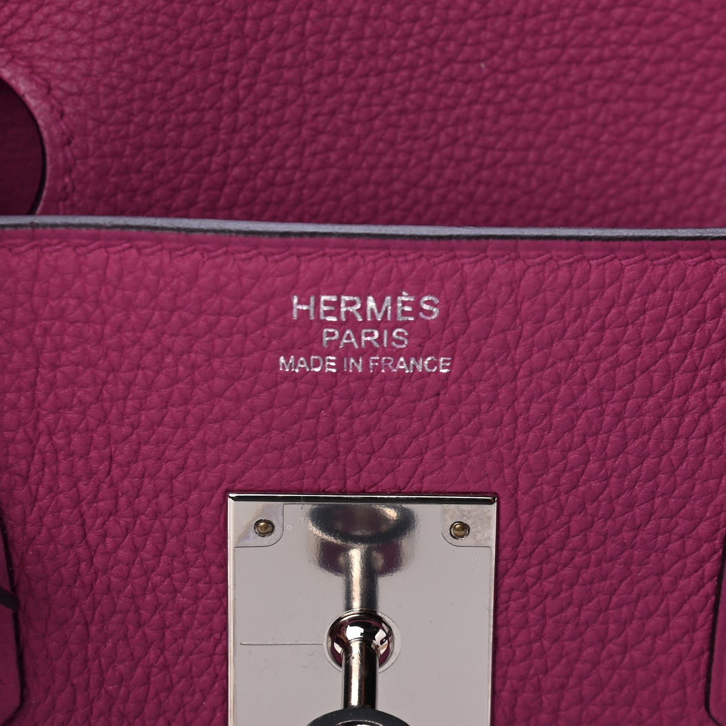 Togo Birkin 30 Rose Pourpre