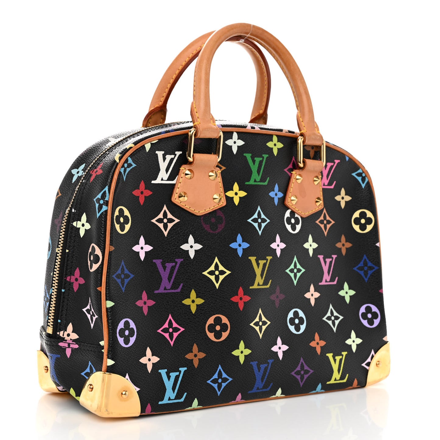 Monogram Multicolor Trouville Black