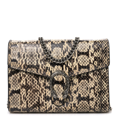 Gucci Watersnake Mini Dionysus Chain Wallet 1 of 11