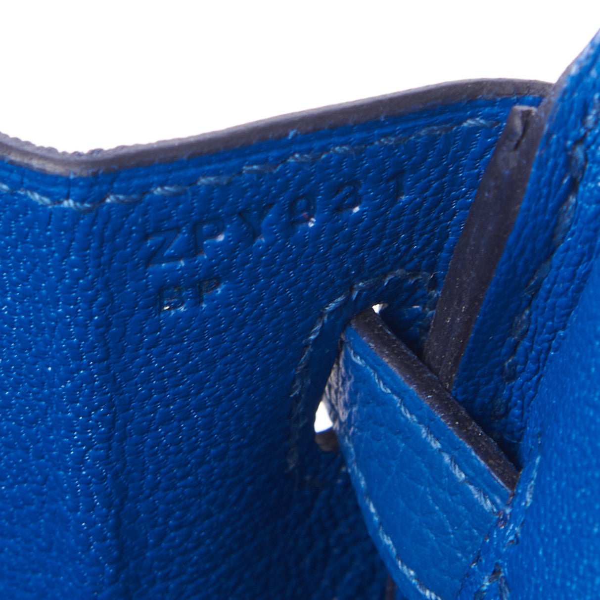 Hermes Togo Birkin 25 Bleu France 23 of 29