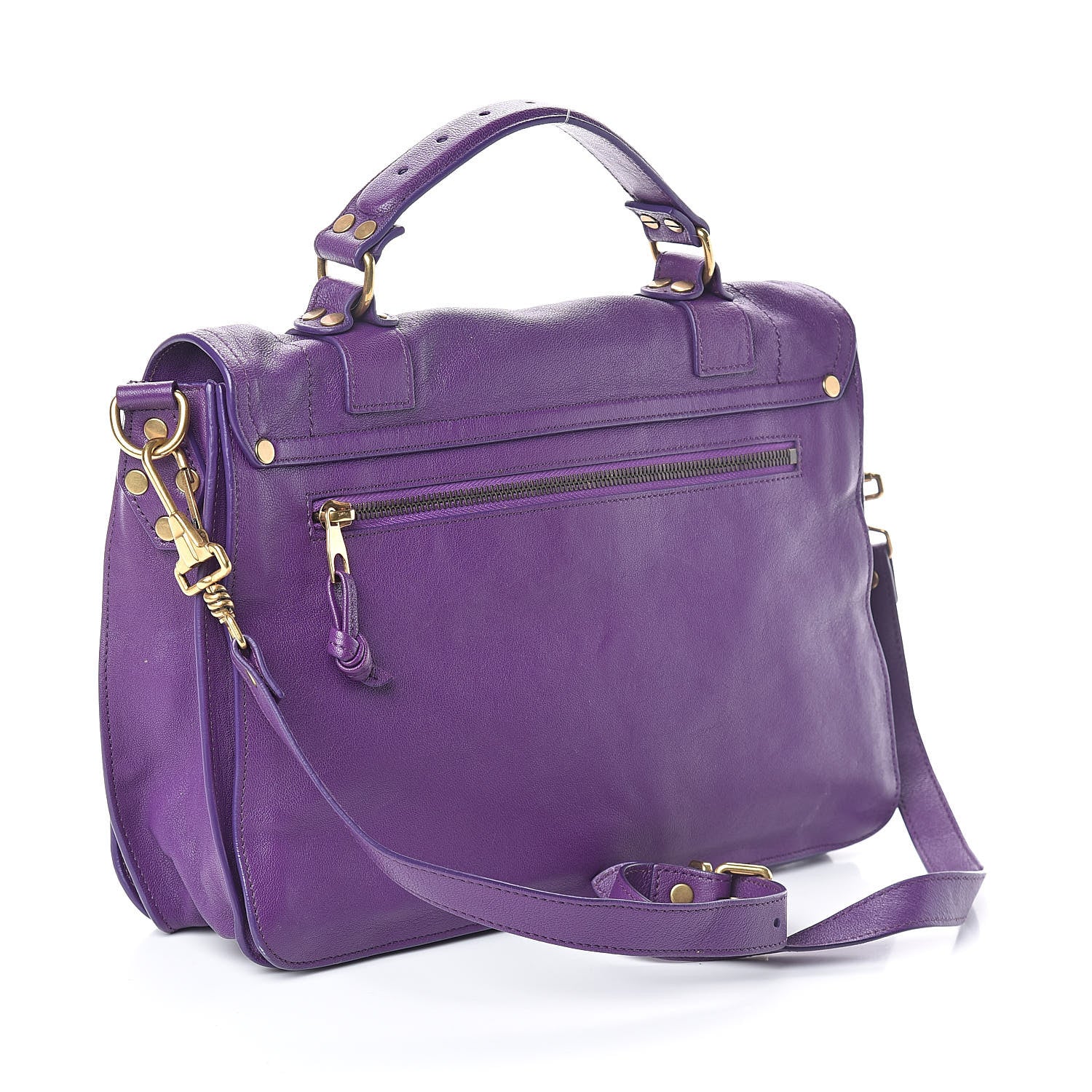 Proenza Schouler Lambskin Medium PS1 Satchel 3 of 9