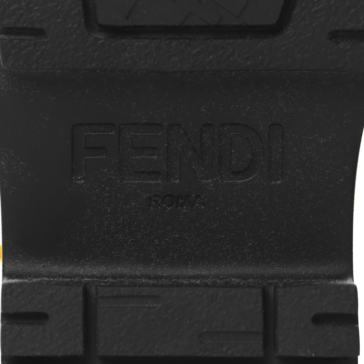 Fendi Nylon Baguette Domino 50mm Biker Boots 40 Mimosa Black 8 of 9