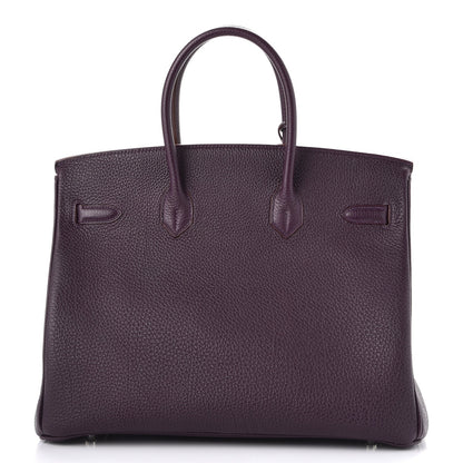 Hermes Togo Birkin 35 Raisin 5 of 37