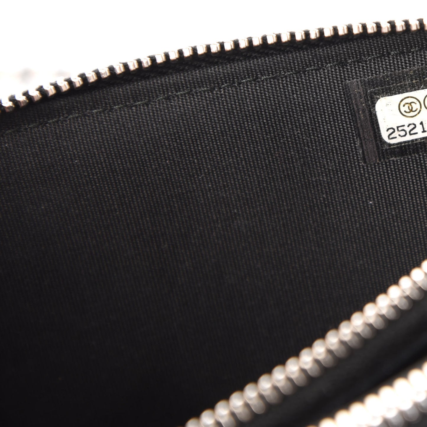 Canvas Small Deauville Clutch With Chain Charcoal