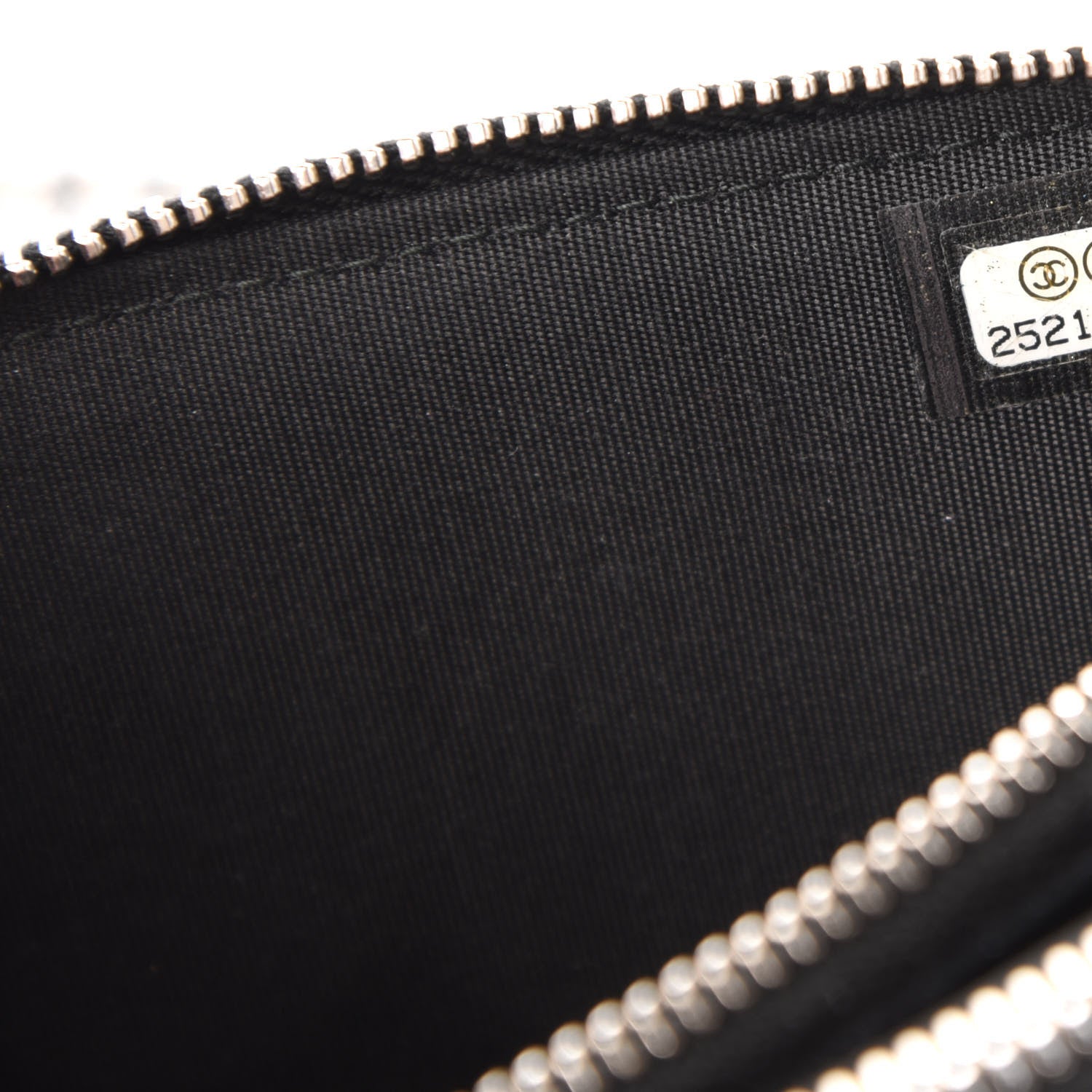 Chanel Canvas Small Deauville Clutch With Chain Charcoal 9 of 11