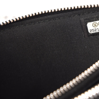 Chanel Canvas Small Deauville Clutch With Chain Charcoal 9 of 11