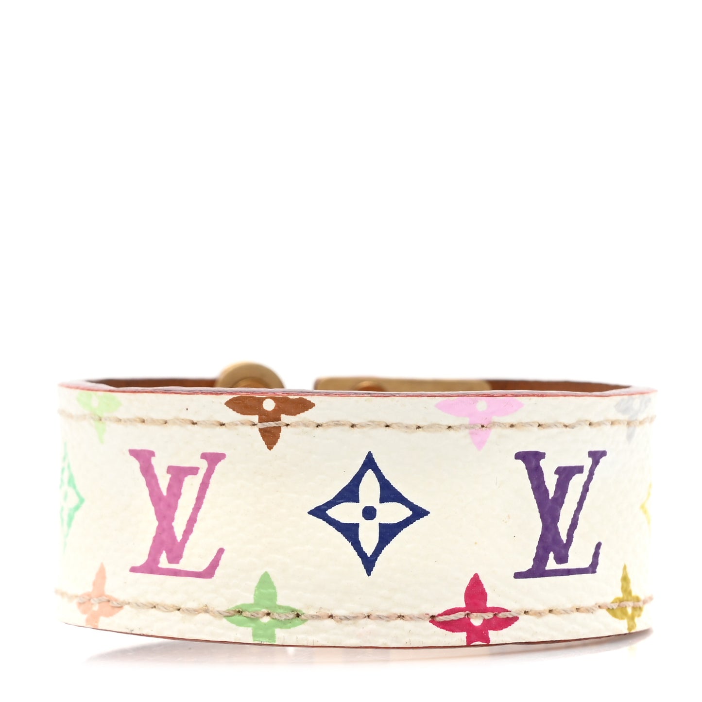 Monogram Multicolor Koala Bracelet S White