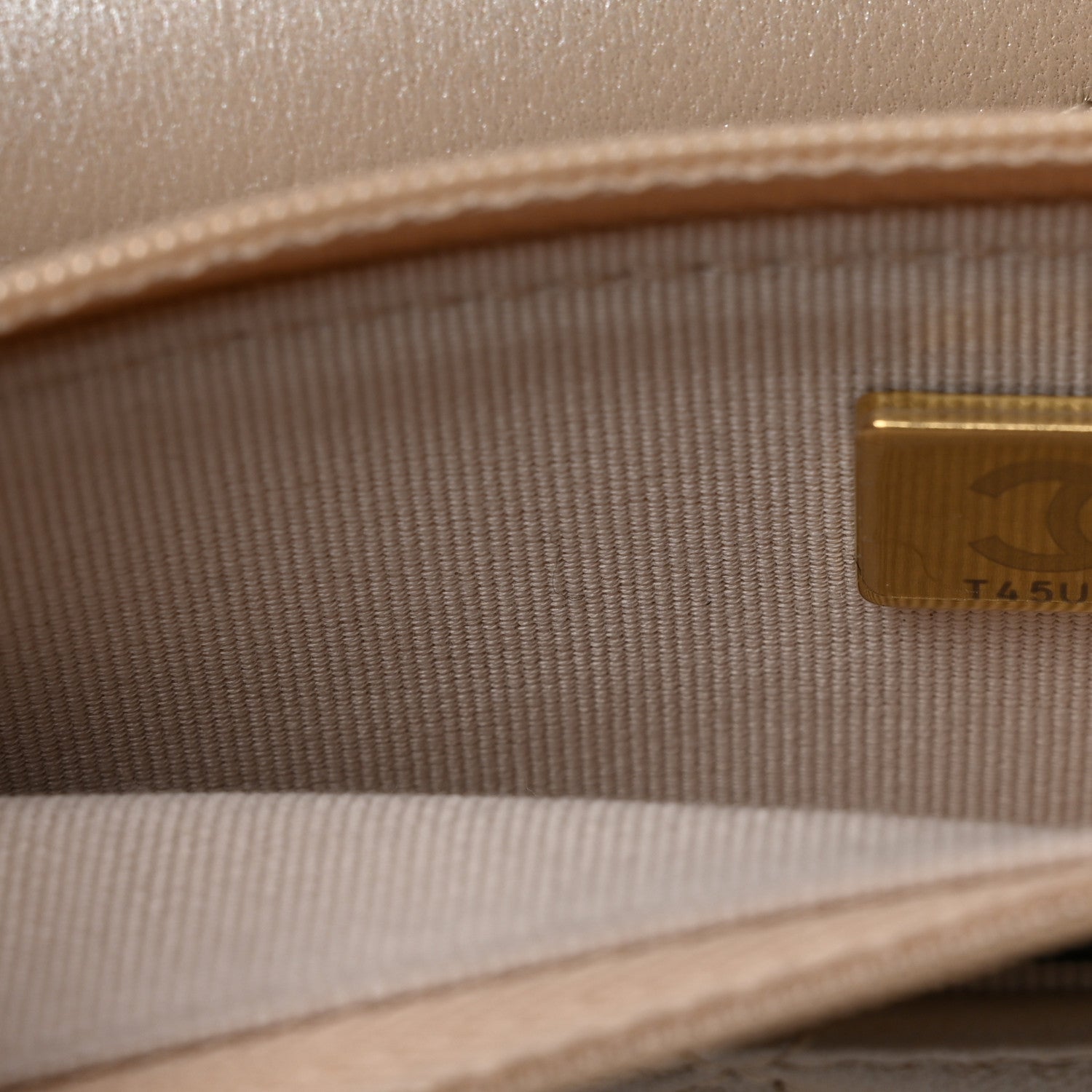 Chanel Pearly Lambskin Quilted Charms Wallet On Chain WOC Beige 8 of 12