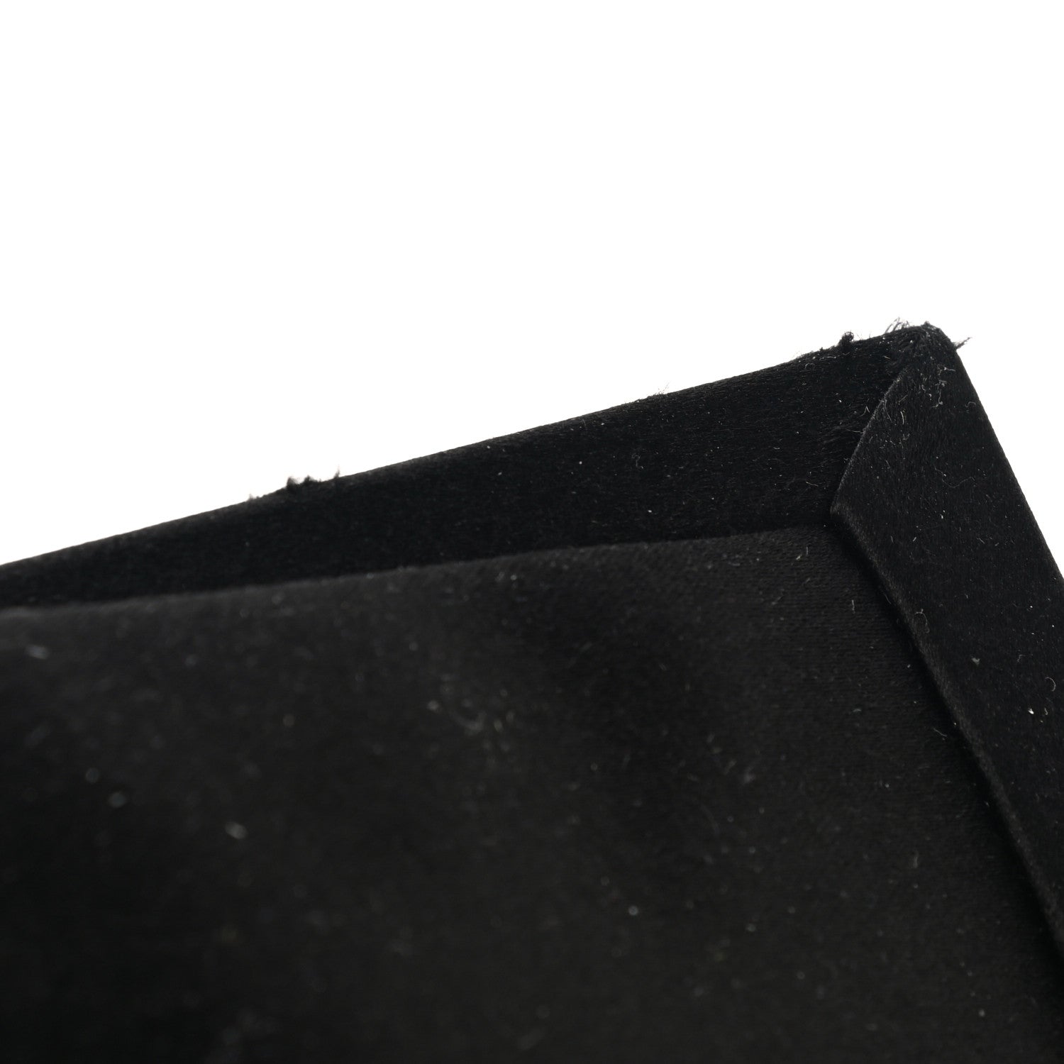 Valentino Garavani Satin Crystal Flower Embellished Clutch Black 8 of 9