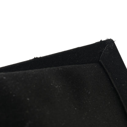 Valentino Garavani Satin Crystal Flower Embellished Clutch Black 8 of 9