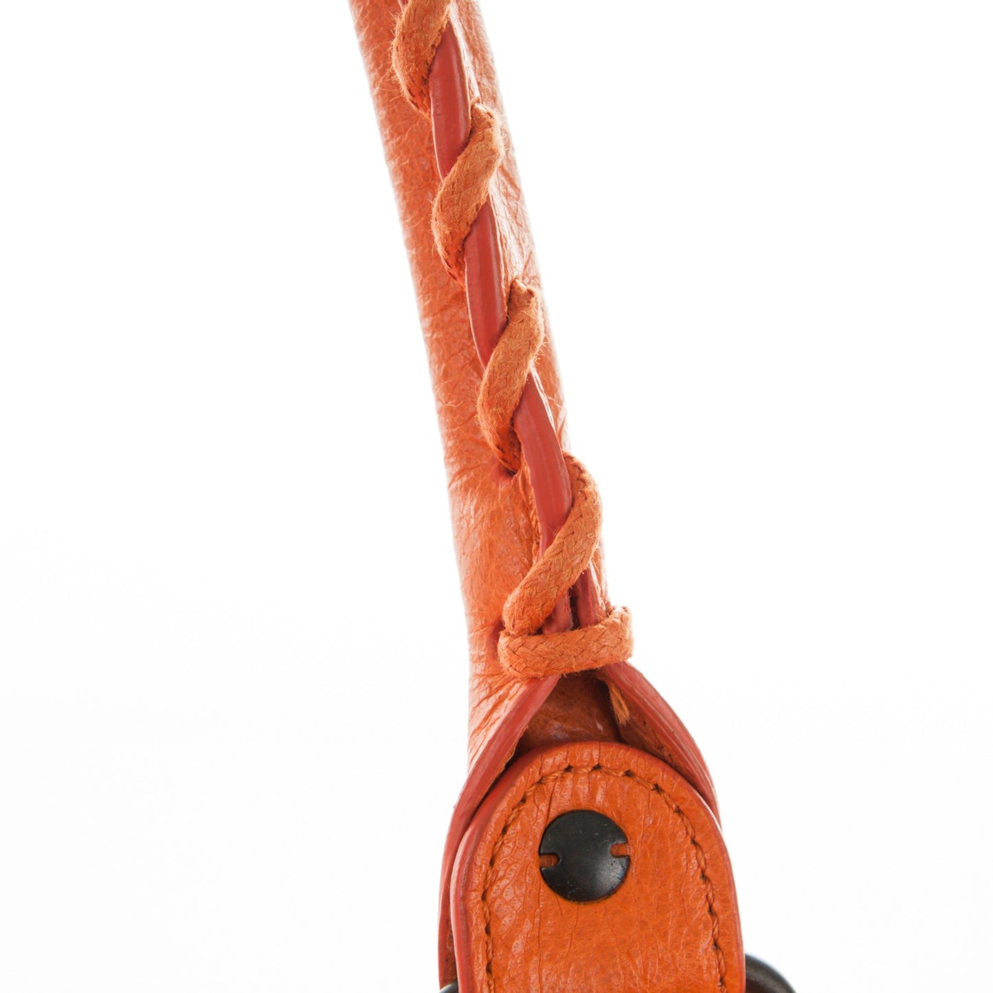 Agneau Classic Hardware S Sunday Tote Tangerine