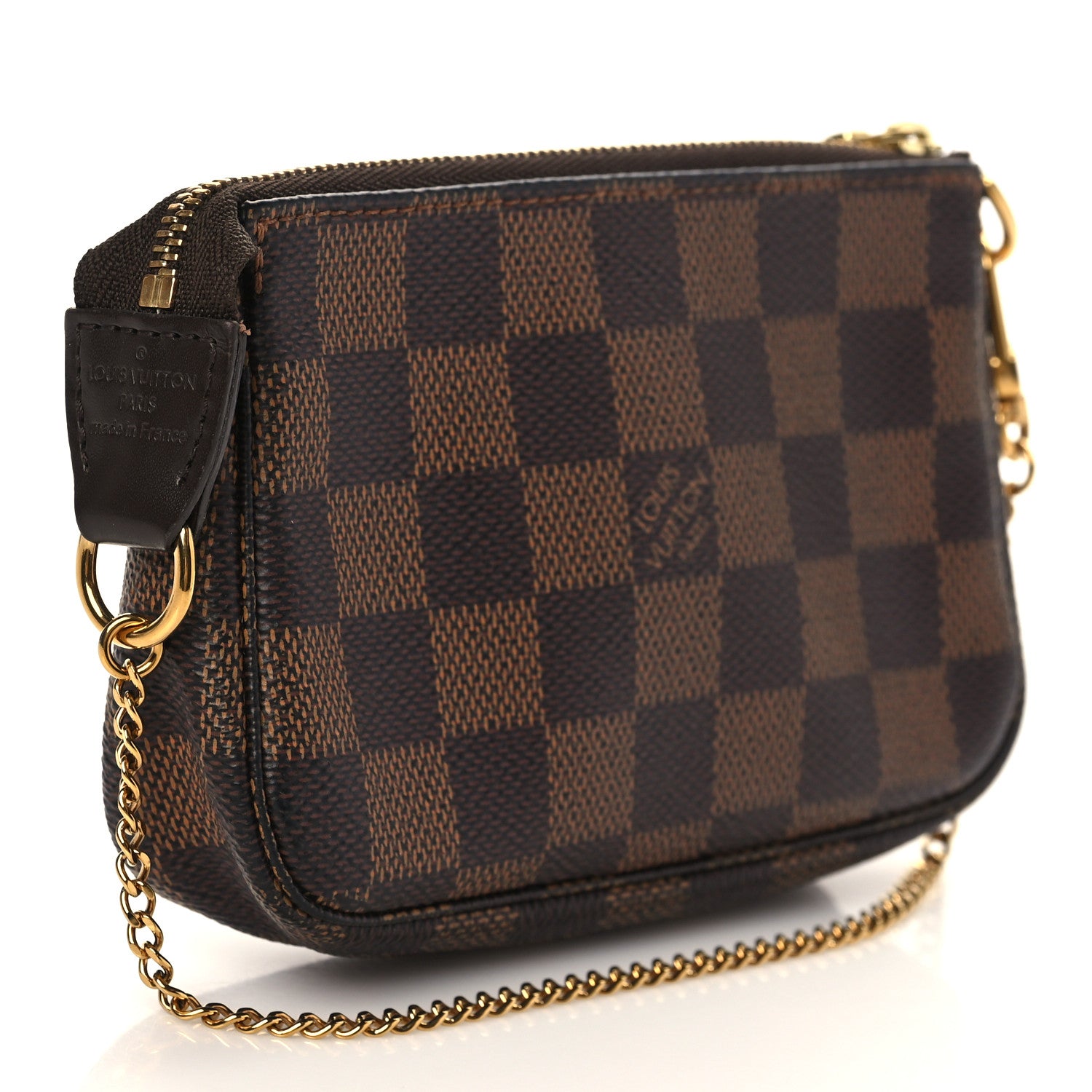 Louis Vuitton Damier Ebene Mini Pochette Accessories 3 of 7