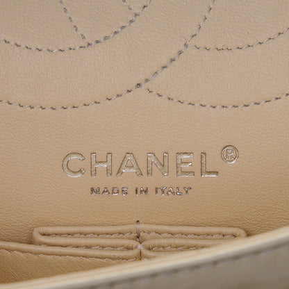 Chanel Glazed Calfskin Quilted 2.55 Reissue 225 Flap Ivory 6 of 7