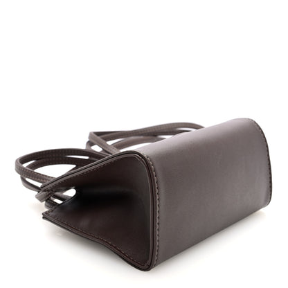 Telfar Vegan Leather Small Shopping Bag Chocolate 4 of 10