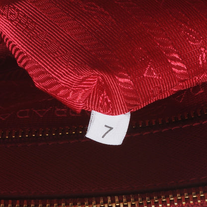 Prada Saffiano Lux Tote Fuoco 8 of 9