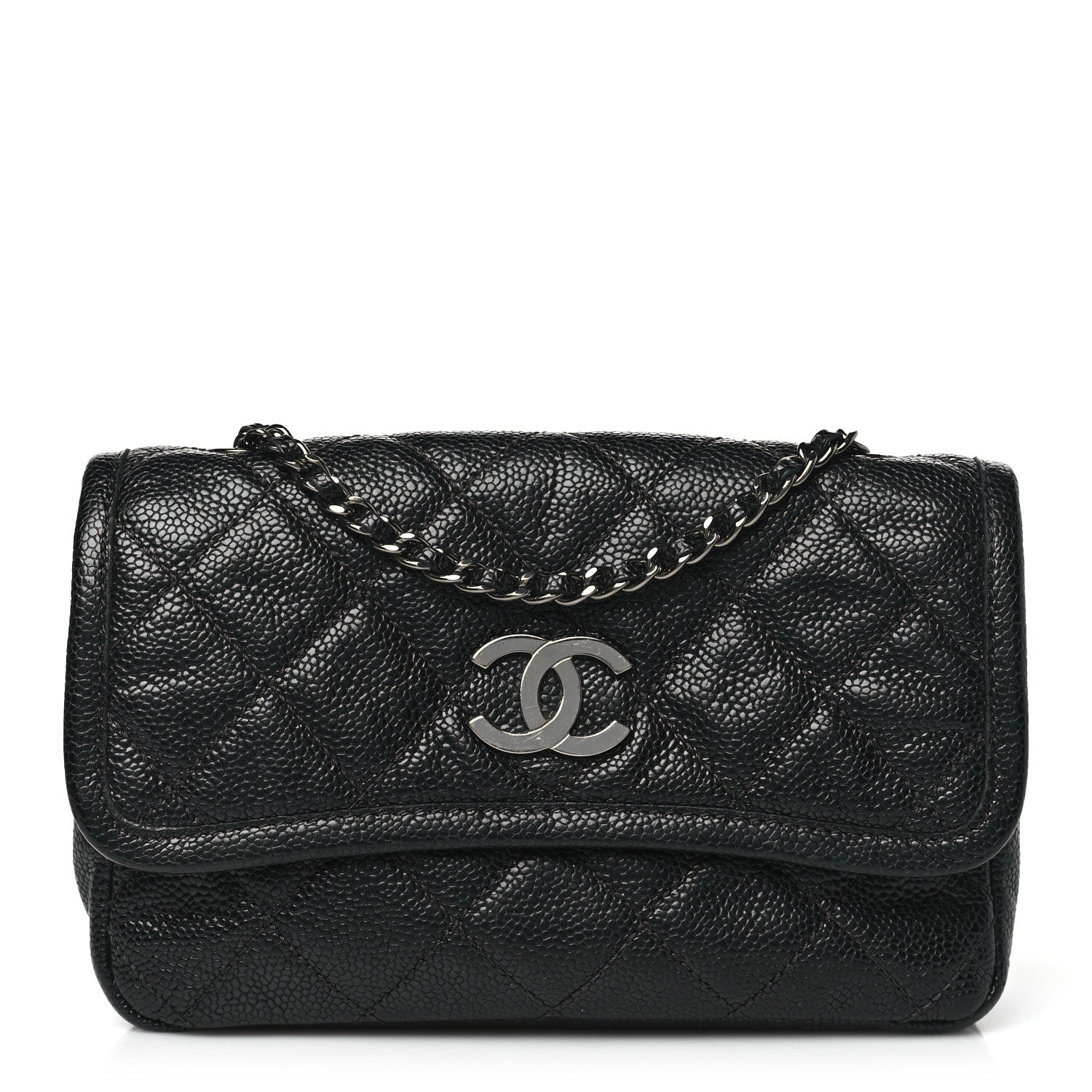 Chanel Caviar Small Natural Beauty Flap Black 1 of 11