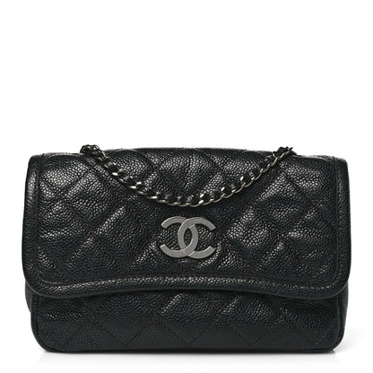 Chanel Caviar Small Natural Beauty Flap Black 1 of 11