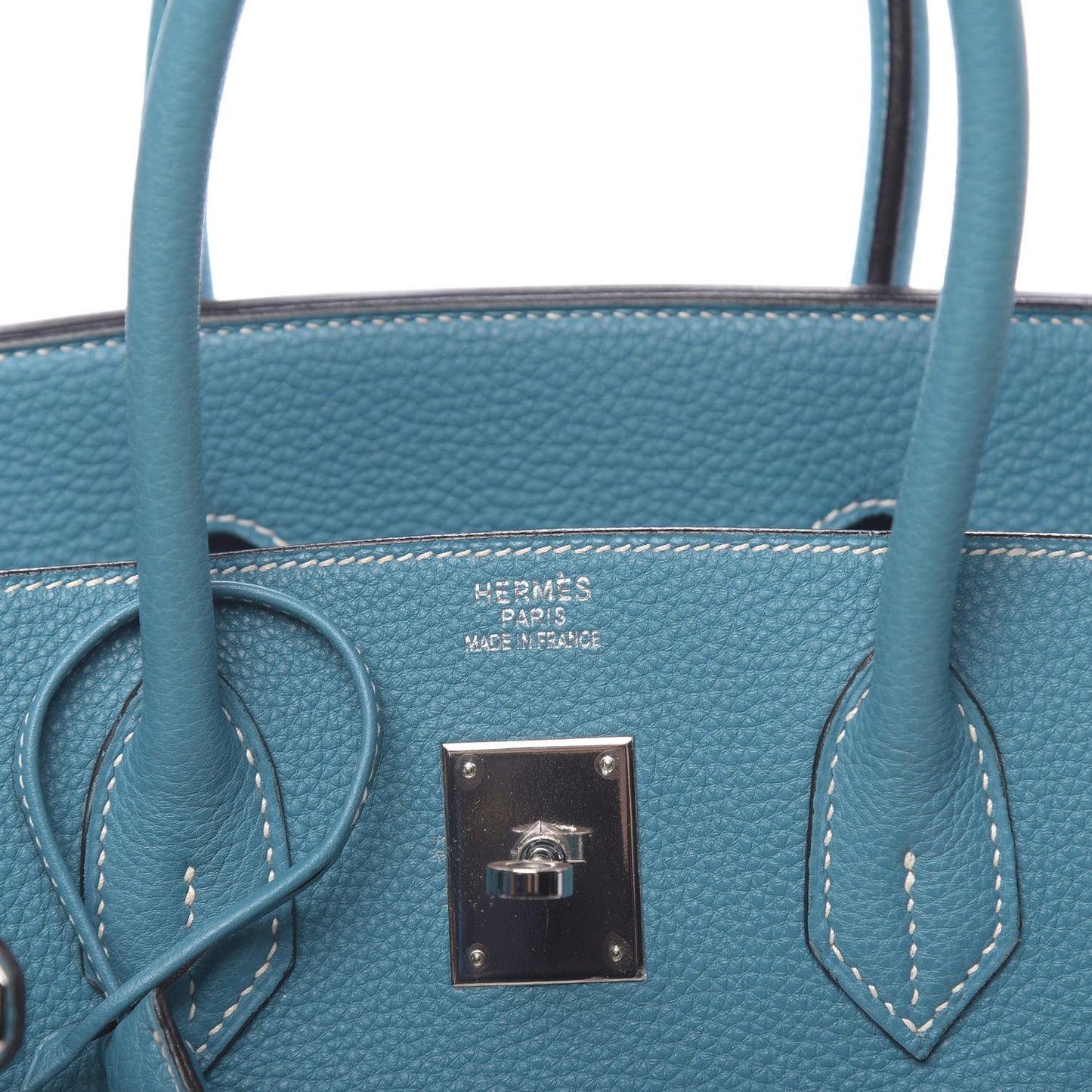 Togo Birkin 35 Blue Jean