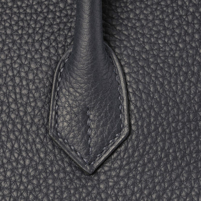 Hermes Togo Birkin 25 Bleu Nuit 32 of 35