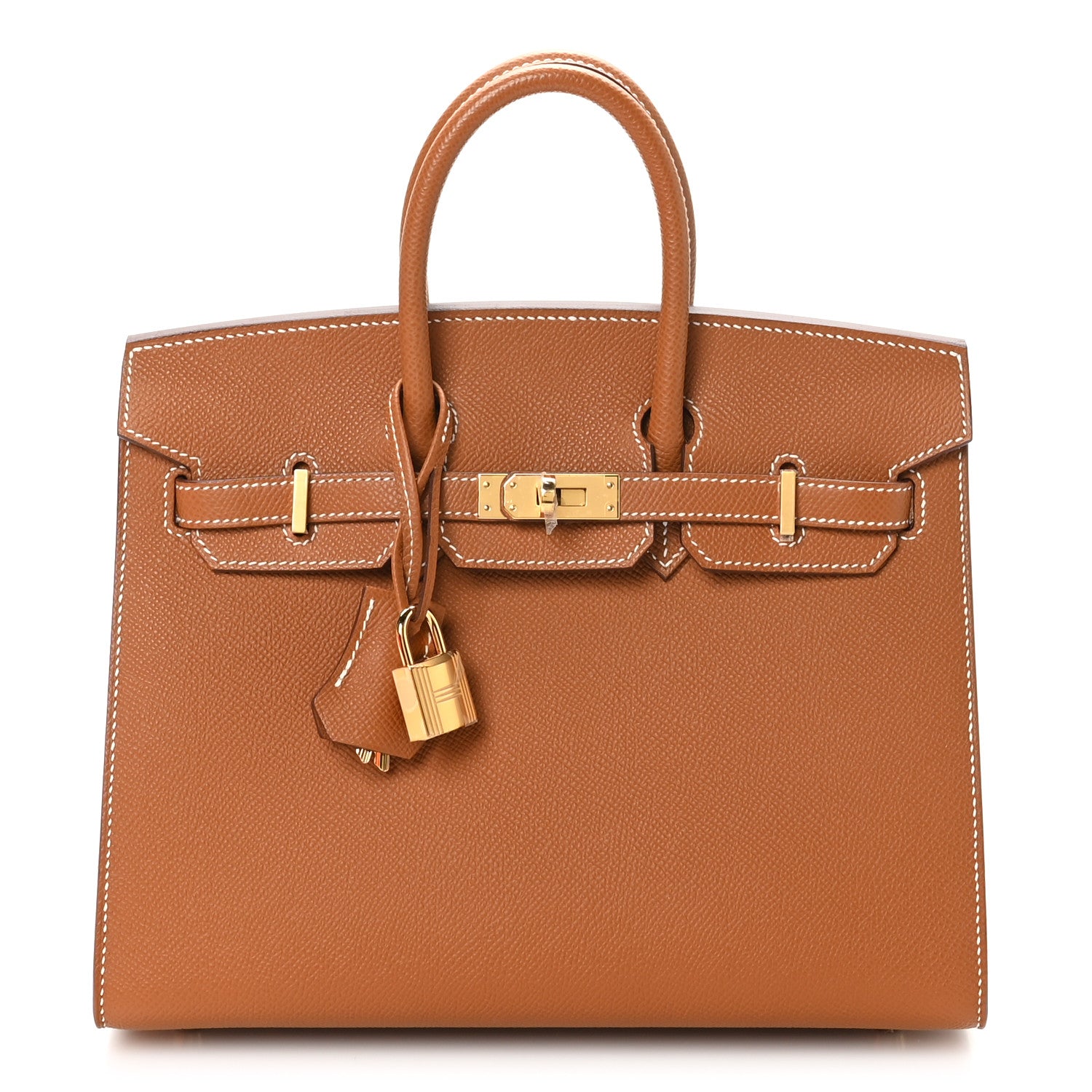 Hermes Epsom Birkin Sellier 25 Gold 1 of 11