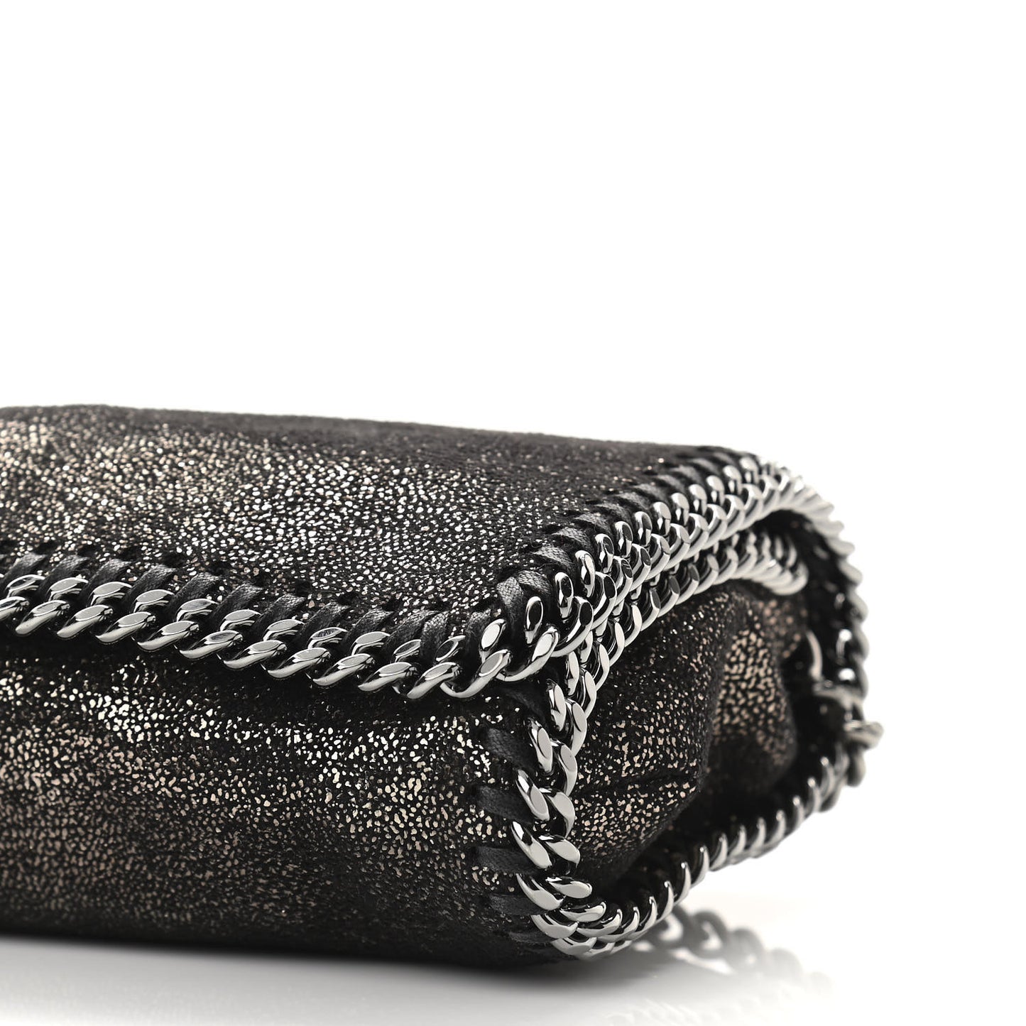 Shaggy Deer Falabella Crossbody Clutch Black