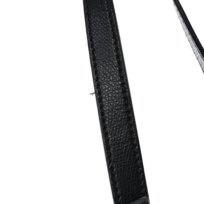 Fendi Vitello Cruise Bi-Color FF 1974 Embossed F is Fendi Drawstring Backpack Black Fragola Maya 18 of 19