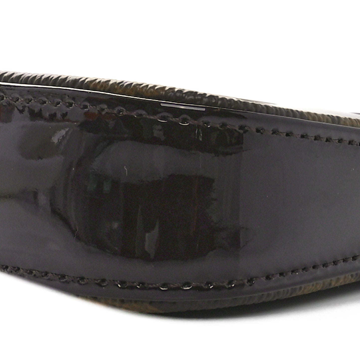 Vernis Monogram Mini Pochette Accessories Amarante