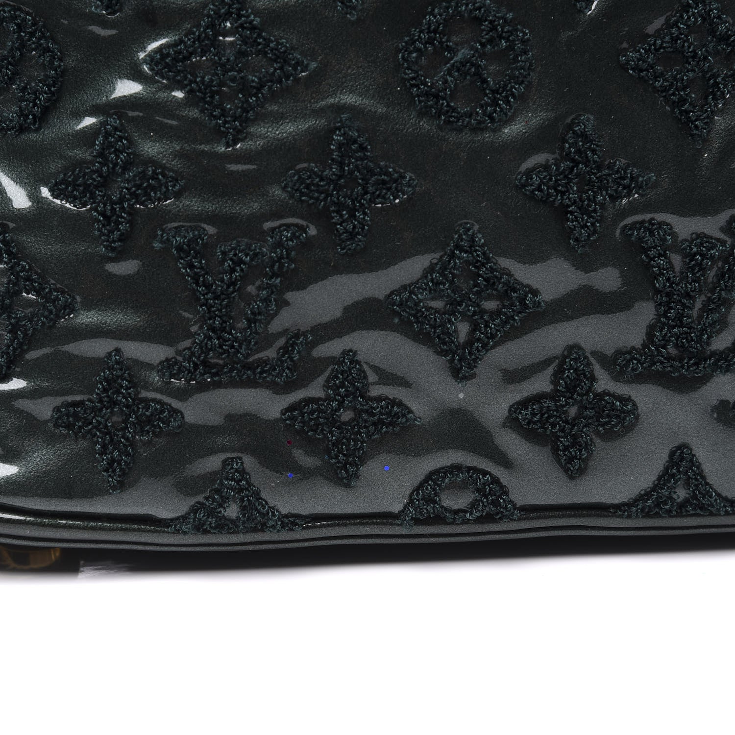 Louis Vuitton Patent Lambskin Fascination Lockit Vert Fonce 13 of 13